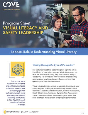 Safety Leadership Program Sheet