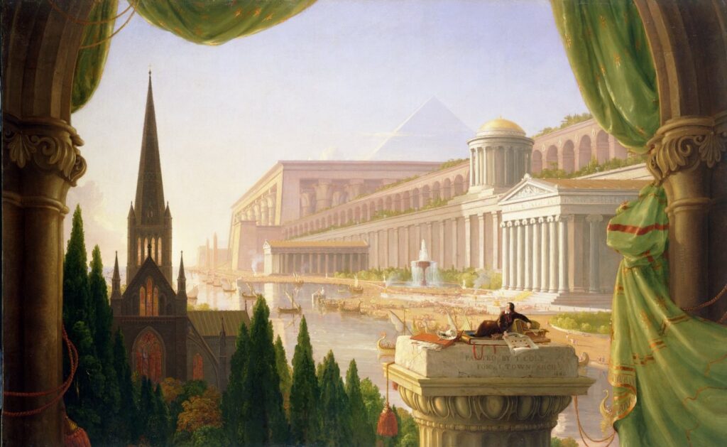 Architects Dream painting